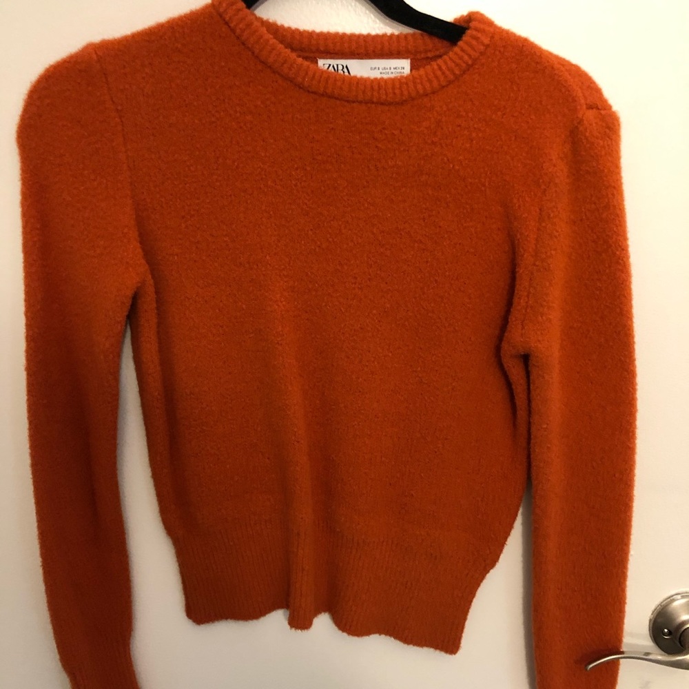 Zara sweater orange size S